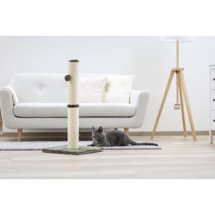 KERBL Cat Scratching Post - 78 cm - Grey - Sisal