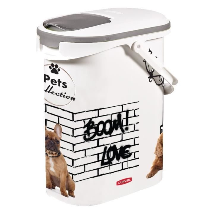 CURVER Dog Food Container - 10 L/4 kg - PETS COLLECTION 10L/4kg