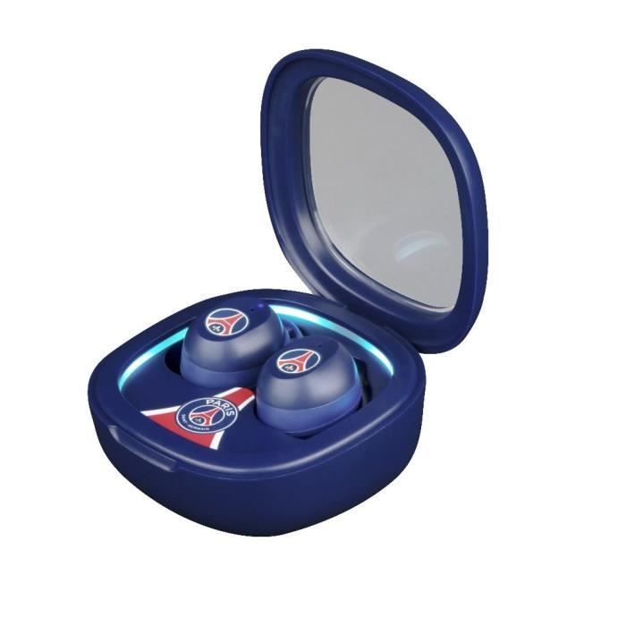 PSG KONIX Wireless Earbuds - 8 Hours Battery Life - IPX4 Water Resistance - Bluetooth - Blue