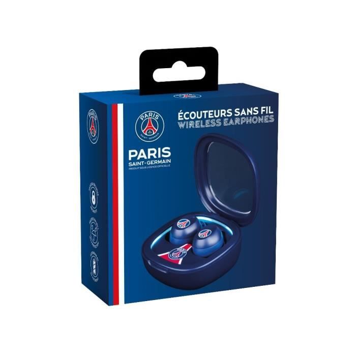 PSG KONIX Wireless Earbuds - 8 Hours Battery Life - IPX4 Water Resistance - Bluetooth - Blue
