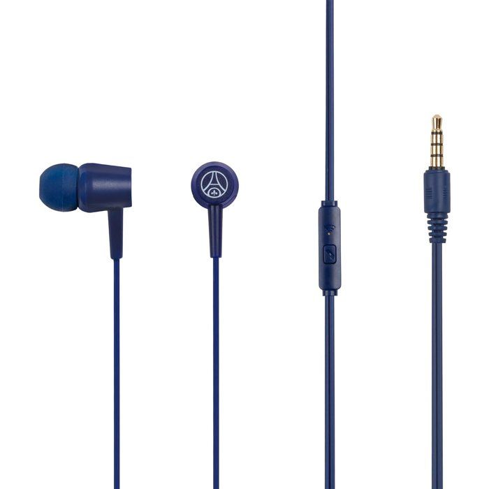 Konix Wired Headphones - PSG - 10 mm Drivers - Built-in Microphone - 3.5 mm Jack - 1.4 m Cable - Blue