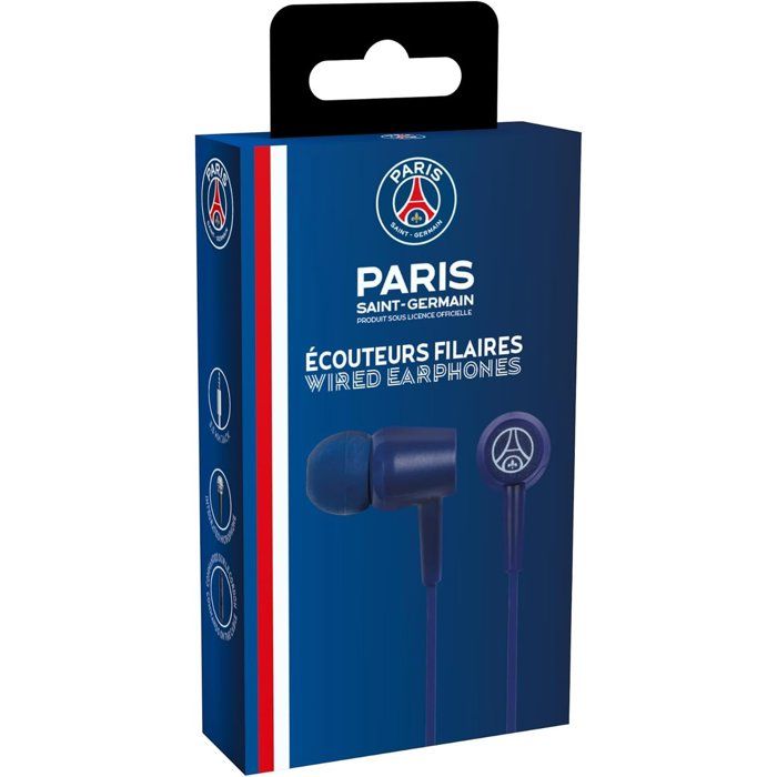 Konix Wired Headphones - PSG - 10 mm Drivers - Built-in Microphone - 3.5 mm Jack - 1.4 m Cable - Blue