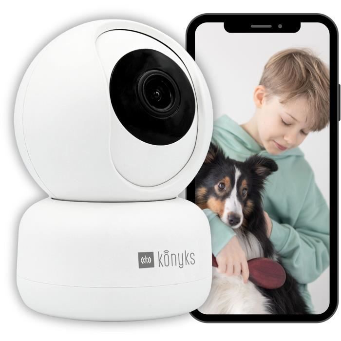 KONYKS Surveillance Camera - CAMINI 2 - Indoor - Motorized - WiFi - Motion Detection