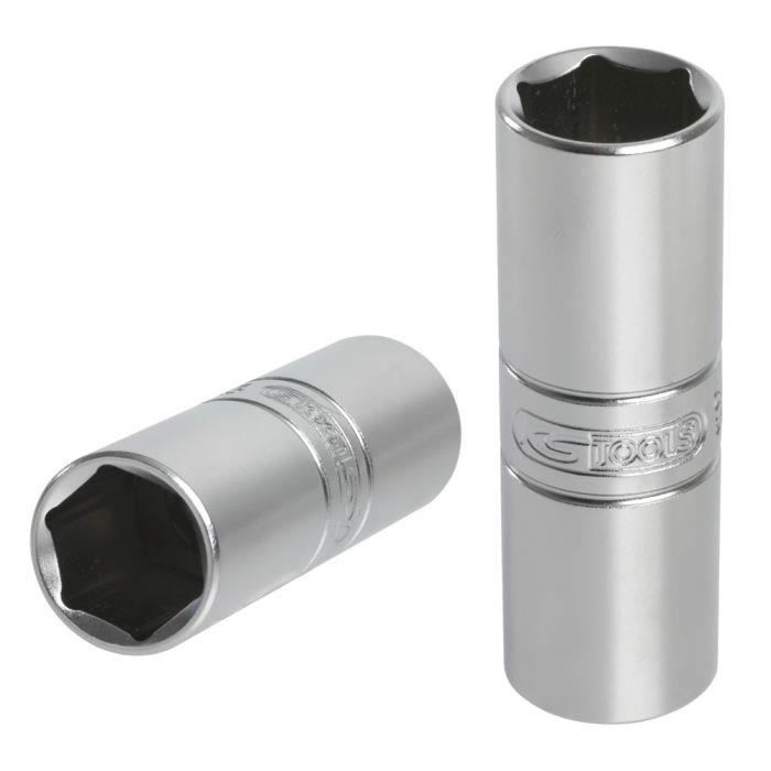 KS Tools Module - Long Socket and Accessory Module - 17 Pieces - For Tool Trolleys and Workbenches - Model 713.1026