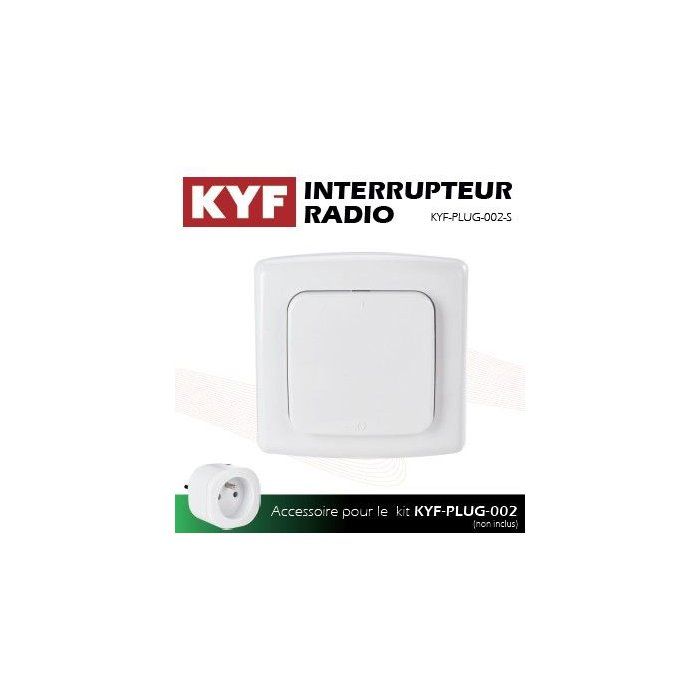 KYF Indoor Switch - For KYF Socket - PLUG - 001 and PLUG - 003