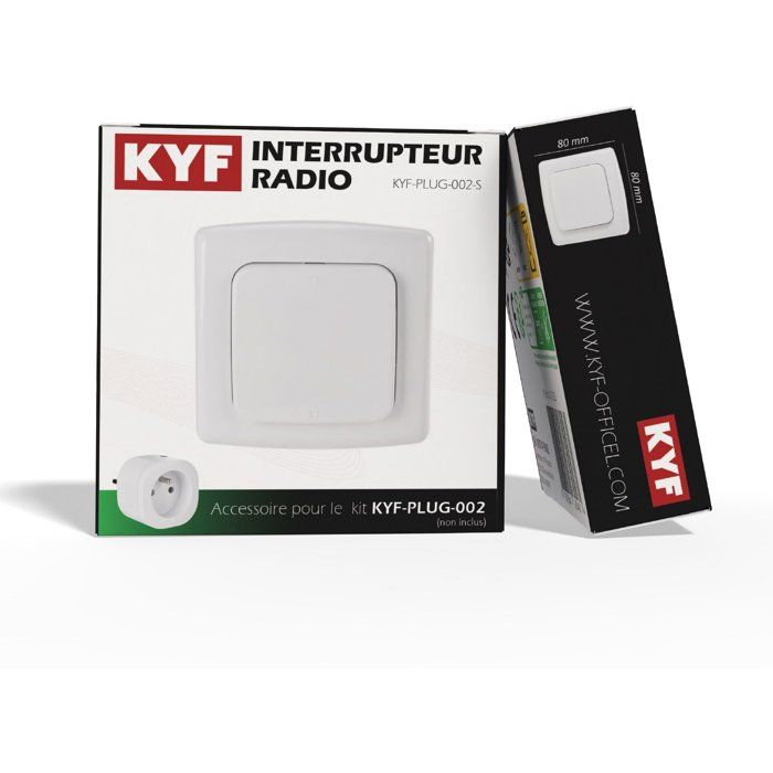 KYF Indoor Switch - For KYF Socket - PLUG - 001 and PLUG - 003