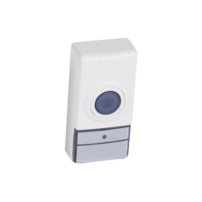 KYF USB Doorbell - Multi-color LED Flash + Battery-Powered Doorbell Button - 300-meter Range - 60 Melodies
