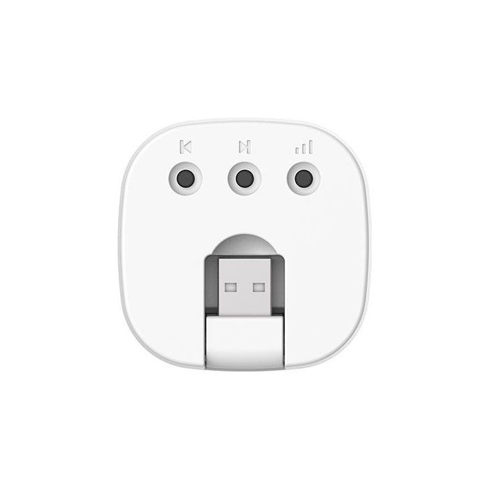 KYF USB Doorbell - Multi-color LED Flash + Battery-Powered Doorbell Button - 300-meter Range - 60 Melodies
