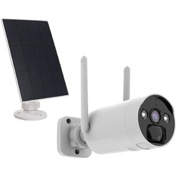 KYF 4MP Rechargeable Camera + Solar Panel - For 7" Screen Kit, 4MP Ultra HD Recorder