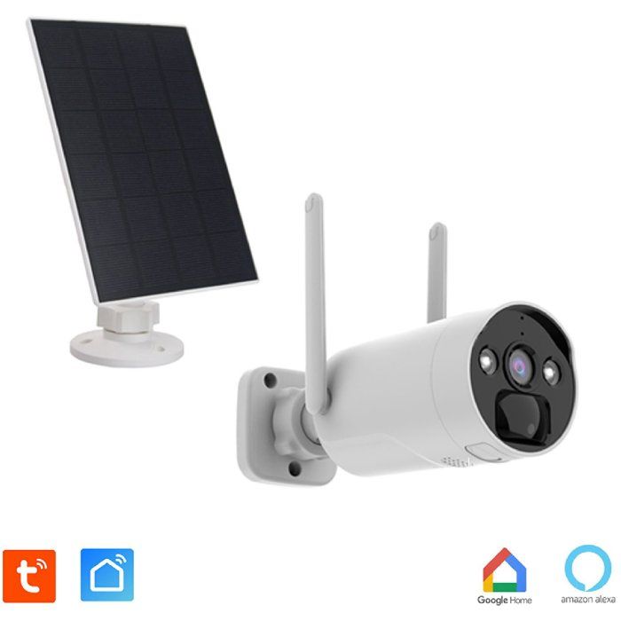 KYF 4MP Rechargeable Camera + Solar Panel - For 7" Screen Kit, 4MP Ultra HD Recorder