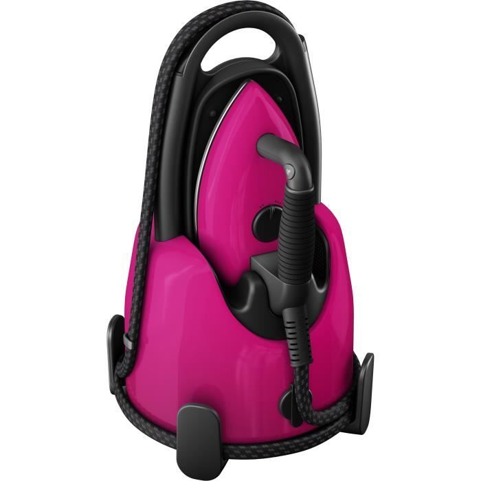 LAURASTAR Steam Generator Iron - LIFT Plus - Pinky Pop - 2200W - 3D Active Soleplate
