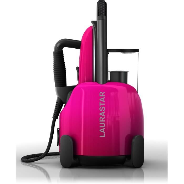 LAURASTAR Steam Generator Iron - LIFT Plus - Pinky Pop - 2200W - 3D Active Soleplate