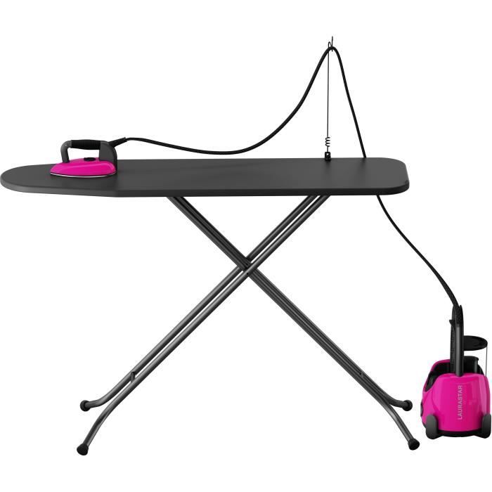 LAURASTAR Steam Generator Iron - LIFT Plus - Pinky Pop - 2200W - 3D Active Soleplate