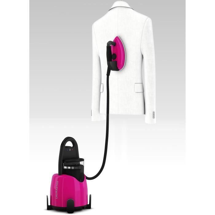 LAURASTAR Steam Generator Iron - LIFT Plus - Pinky Pop - 2200W - 3D Active Soleplate