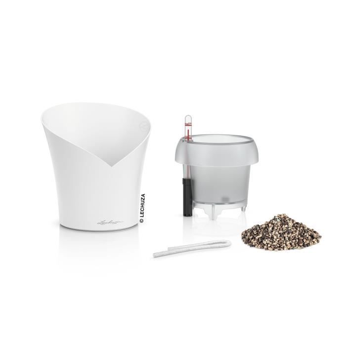 LECHUZA Jardiniere ORCHIDEA ALL-IN-ONE Matte white