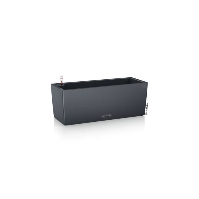 LECHUZA Balcony Planter Color 50 50x19x19 cm Slate Rectangular