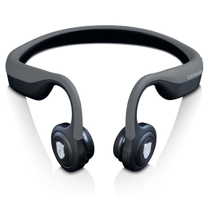Lenco HBC-200 - Bone Conduction Bluetooth Headphones - Black