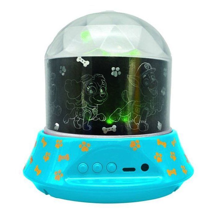 Paw Patrol Night Light with Projections and Sound Effects