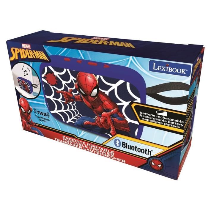 Spider-Man Bluetooth Speaker - Portable - Fabric Finish - Bluetooth 5.0