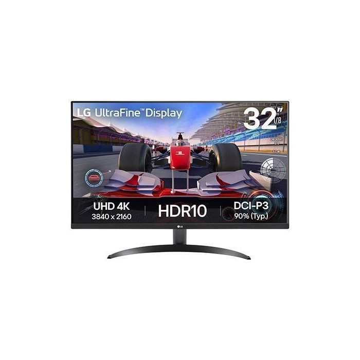 LG - Monitor - 32" - UHD - 60Hz - VA - 4ms - 32UR500K-B