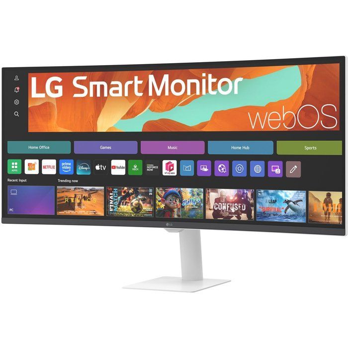 LG - Curved PC Monitor - 34" - WQHD - 100Hz - VA Panel - 5ms - 34U601SA-W