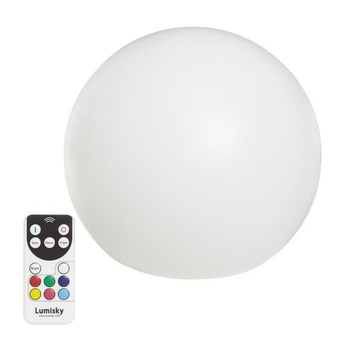 LUMISKY LED Sphere 30 cm - Wireless Remote Controlled - Multicolor