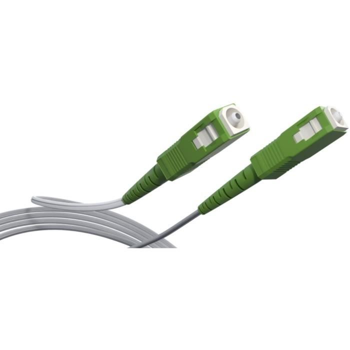 Fiber optic cable for Livebox, SFR box and Bbox 20m00