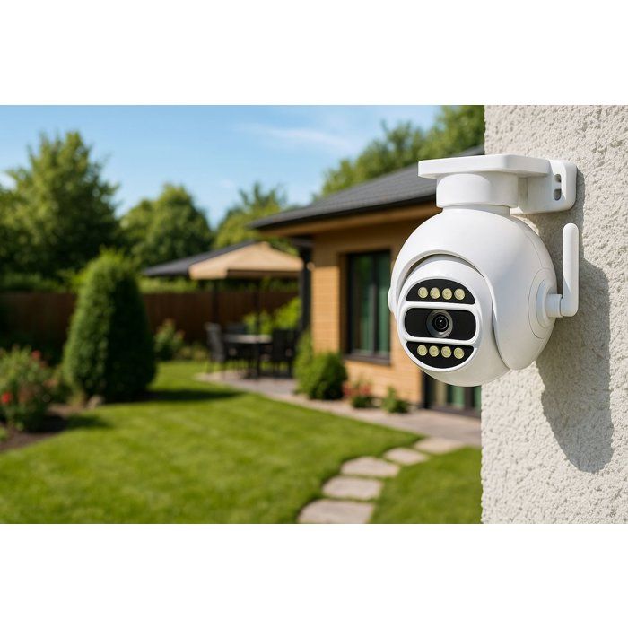 LINK2HOME 2-Camera Motorized Kit - HD, 10.1" Touchscreen, 3MP, Night Vision, IP66