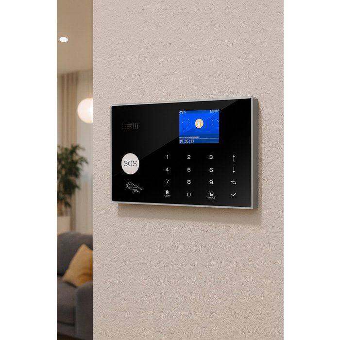 Wireless Alarm Kit - LINK2HOME - Smartphone Control - 90/100 dB Sirens - Complete Accessories + RFID Tags