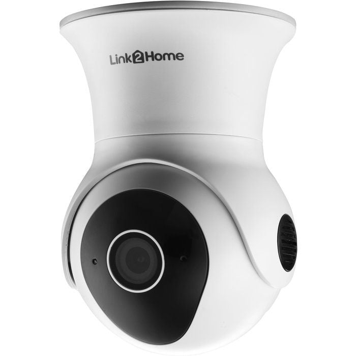 LINK2HOME Connected Surveillance Camera - 1080p - 355°/85° Rotation - IP65 + 16GB SD Card