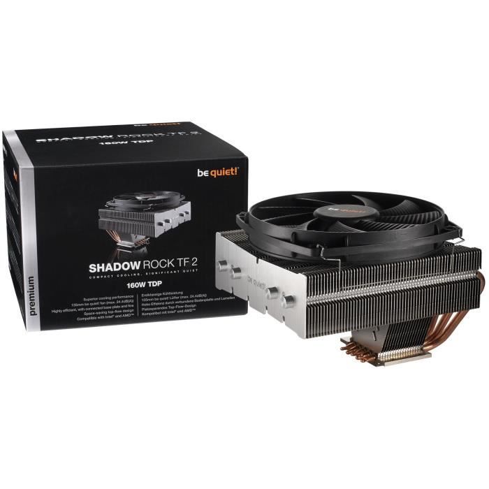 STILTE! Shadow Rock TF 2 - CPU Cooler - BK003