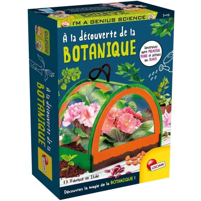 I'm a Genius Pocket - Science Kit - Miniature Greenhouse for Botanical Experiments - Ages 7-12