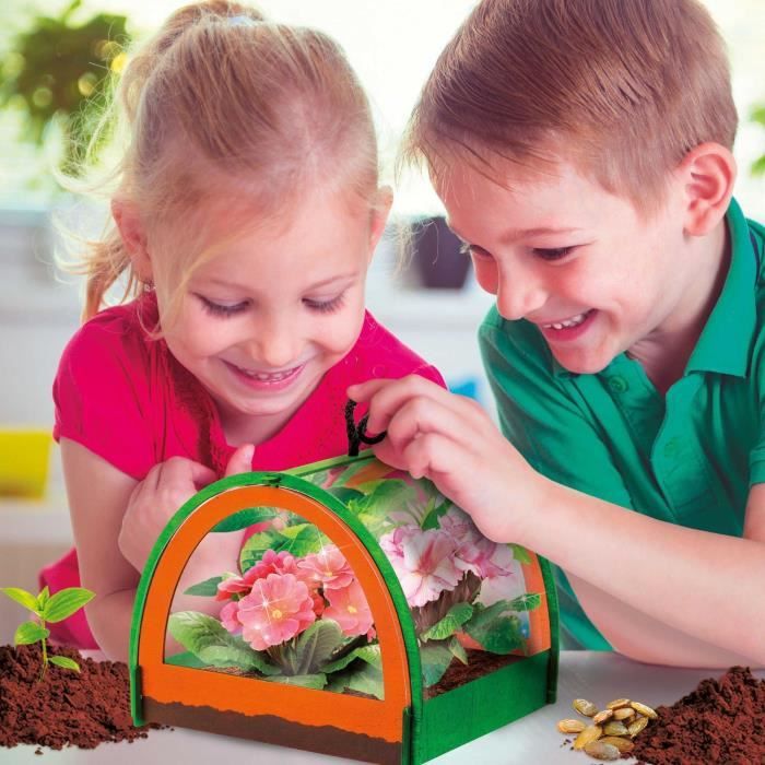 I'm a Genius Pocket - Science Kit - Miniature Greenhouse for Botanical Experiments - Ages 7-12