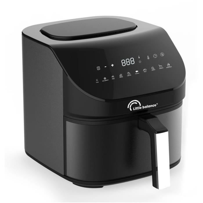 LITTLE BALANCE Air Fryer - Crousty Light XL - 7 L Capacity - 1600W