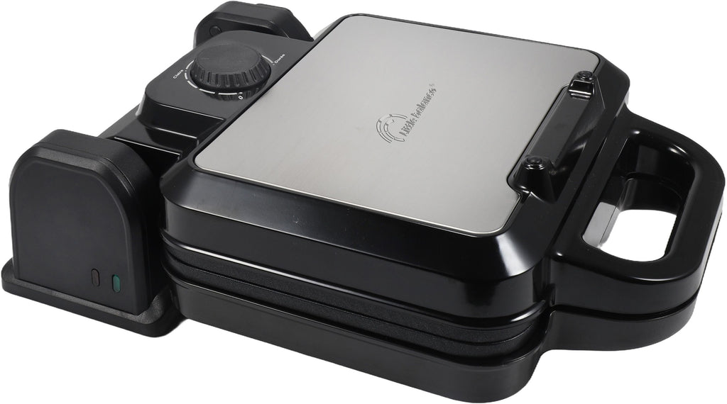 LITTLE BALANCE Waffle Maker - Flip Waffles - 1200W - 22x18cm