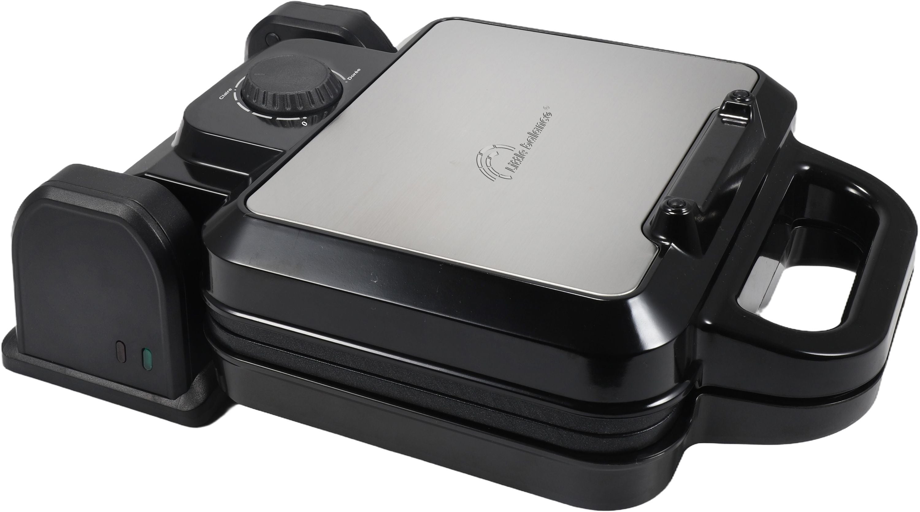 LITTLE BALANCE Waffle Maker - Flip Waffles - 1200W - 22x18cm