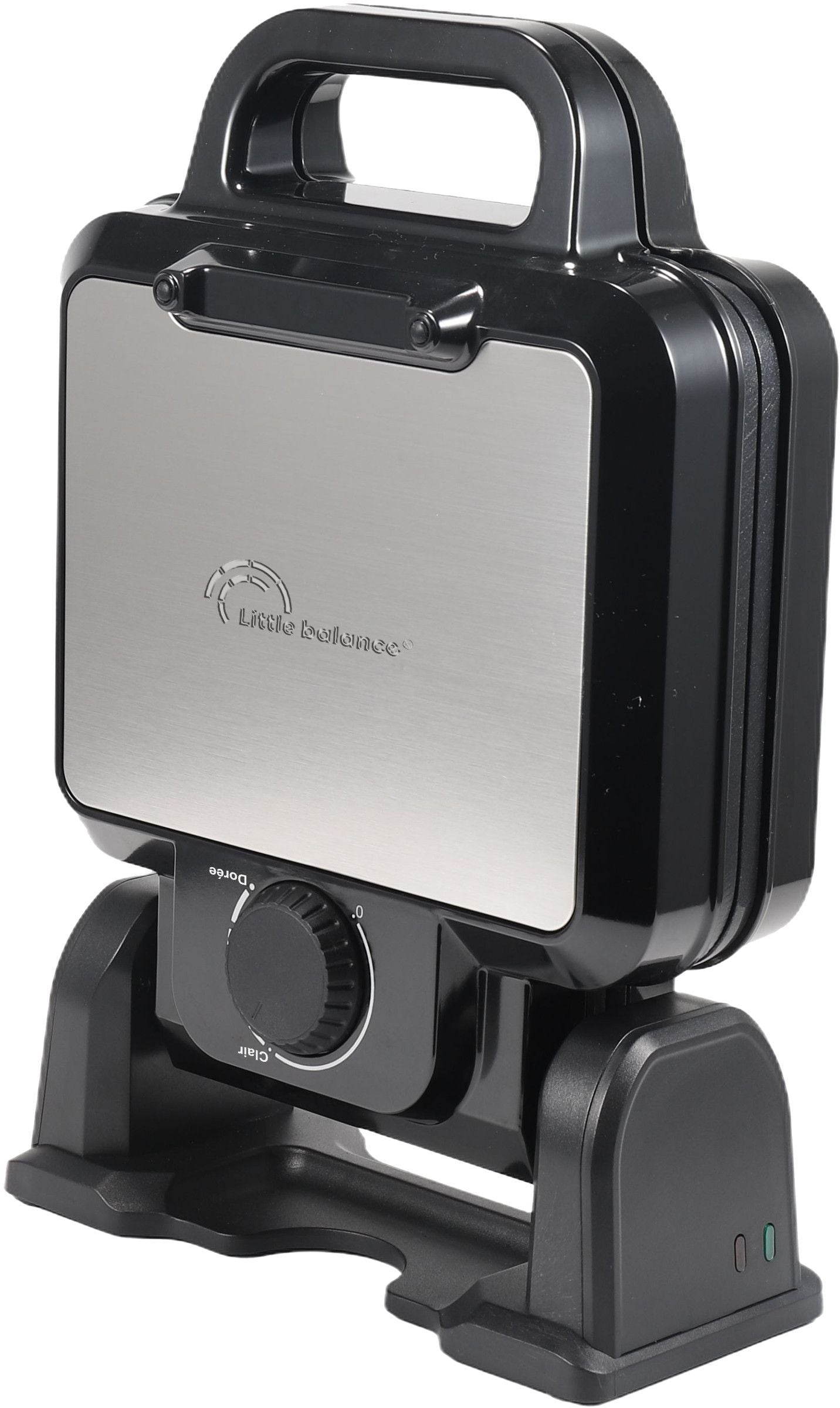LITTLE BALANCE Waffle Maker - Flip Waffles - 1200W - 22x18cm