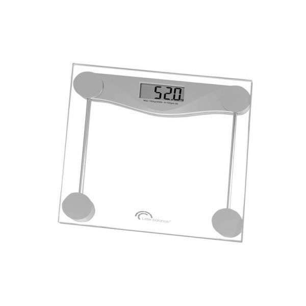 LITTLE BALANCE Electronic Scale - 8193 SB2 - Tempered Glass - 160 kg/ 100 g