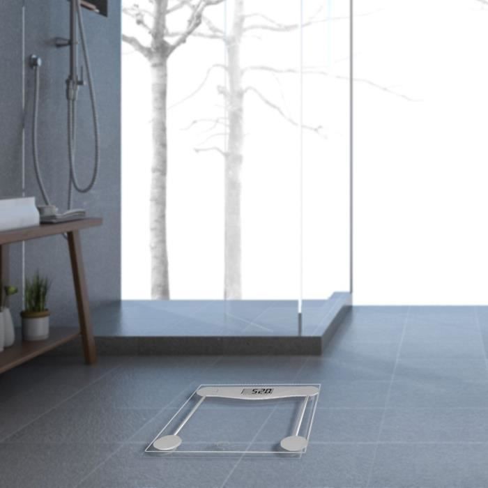 LITTLE BALANCE Electronic Scale - 8193 SB2 - Tempered Glass - 160 kg/ 100 g
