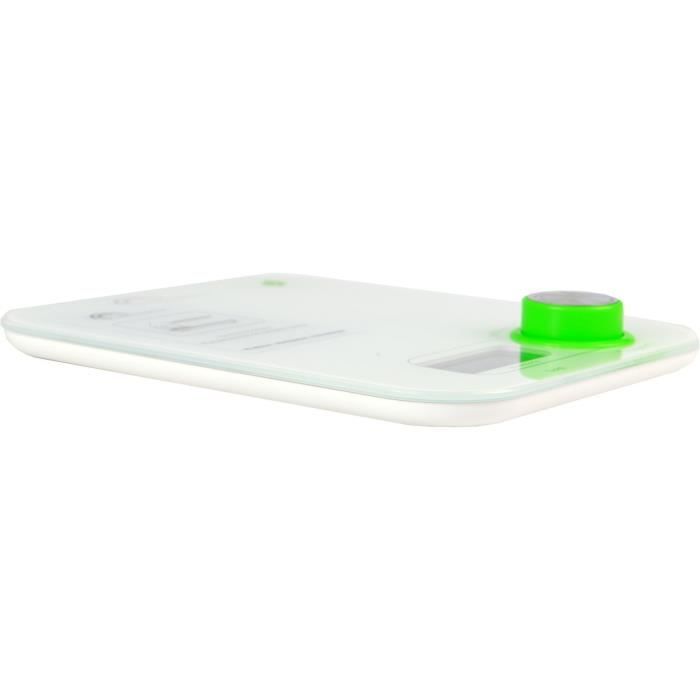 LITTLE BALANCE Kitchen Scale - Kinetic Flower - 5 kg/ 1 g - White