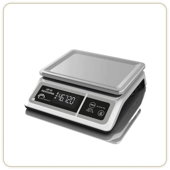 LITTLE BALANCE Professional Scale - LBP 50 - USB - Grey - 50 kg