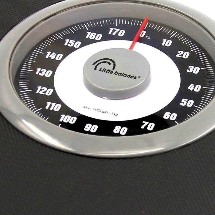 LITTLE BALANCE 8400 Comfort 180 Mechanical Bathroom Scale - 180 kg Capacity