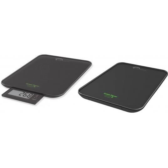 LITTLE BALANCE Kitchen Scale - Slide 10 - Black - USB Rechargeable - Repairable