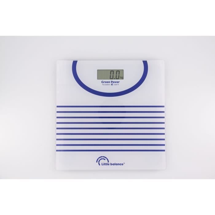 LITTLE BALANCE Bathroom Scale - 8655 - USB Rechargeable - 180 kg Capacity