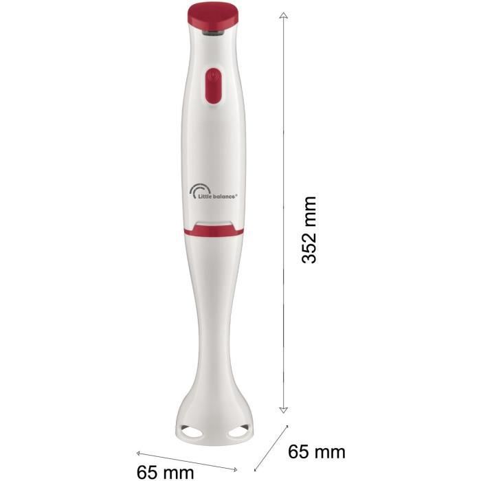 LITTLE BALANCE Easy Soup Immersion Blender - 400W - Anti-splash