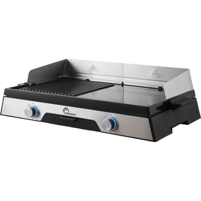 LITTLE BALANCE Electric Griddle - 8735 - 50 x 30 cm - 2200W - PFAS-Free Coating 50x30cm