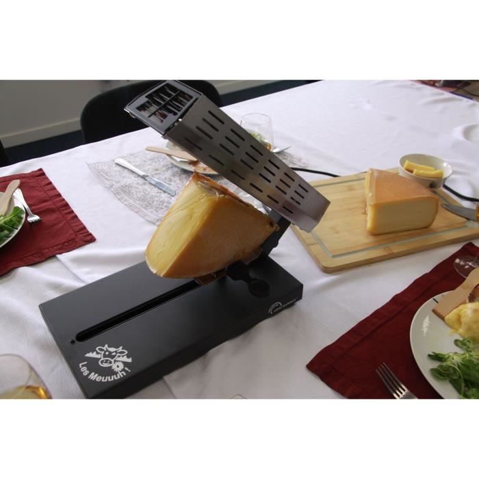 LITTLE BALANCE Raclette Grill - Savoyarde Quarter Wheel - Up to 4 People - Moo Design - 600W