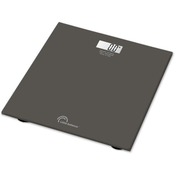 LITTLE BALANCE Bathroom Scale - SB3 - USB-C - Tonka - 180 kg/ 100 g - 28 x 28 cm