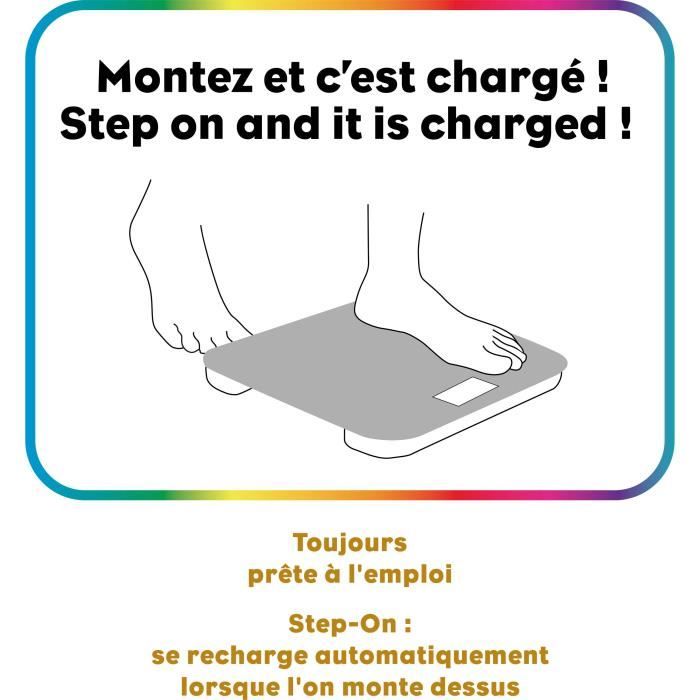 Pese-personne - LITTLE BALANCE - Kinetic Auto - Bleu