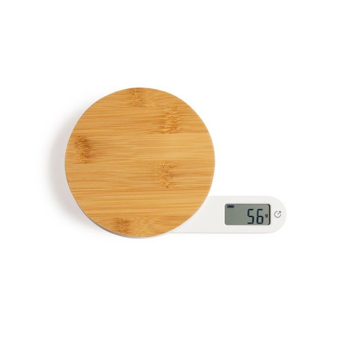 Livoo Dynamo Kitchen Scale - DOM466 - 5 kg Capacity - Bamboo Platform